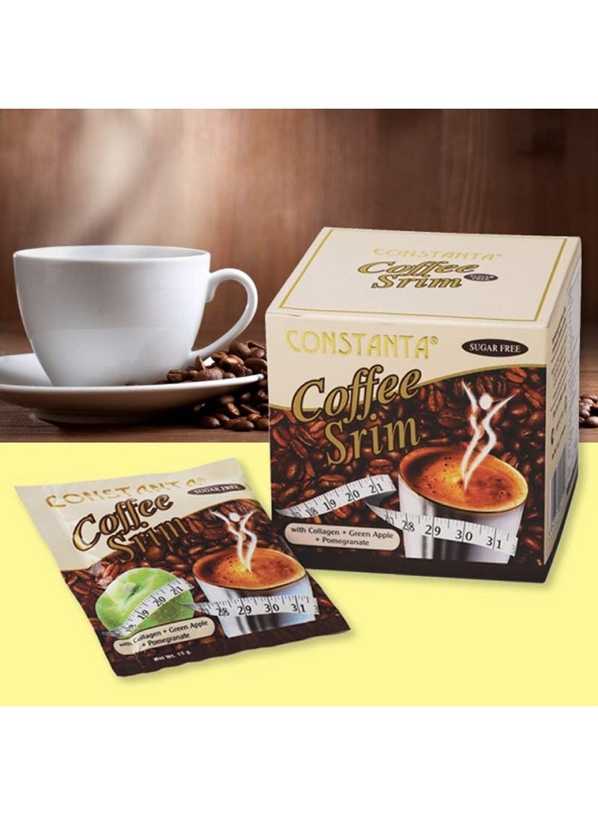 Constanta Coffee Srim 15g - sugar free and 100% Original